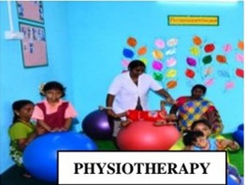 Physiotherapy session at Sirisha Disha cum Vikaas Centre