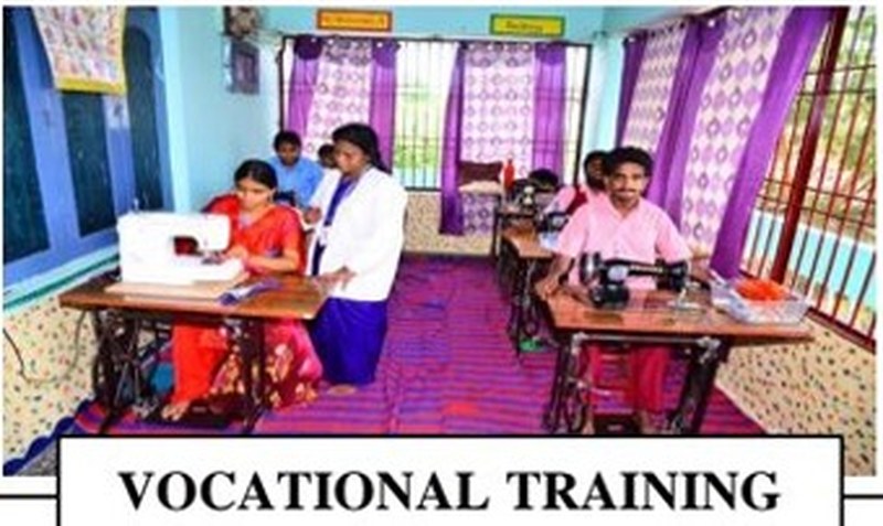 Vocational Training — Tailoring unit at SVTC